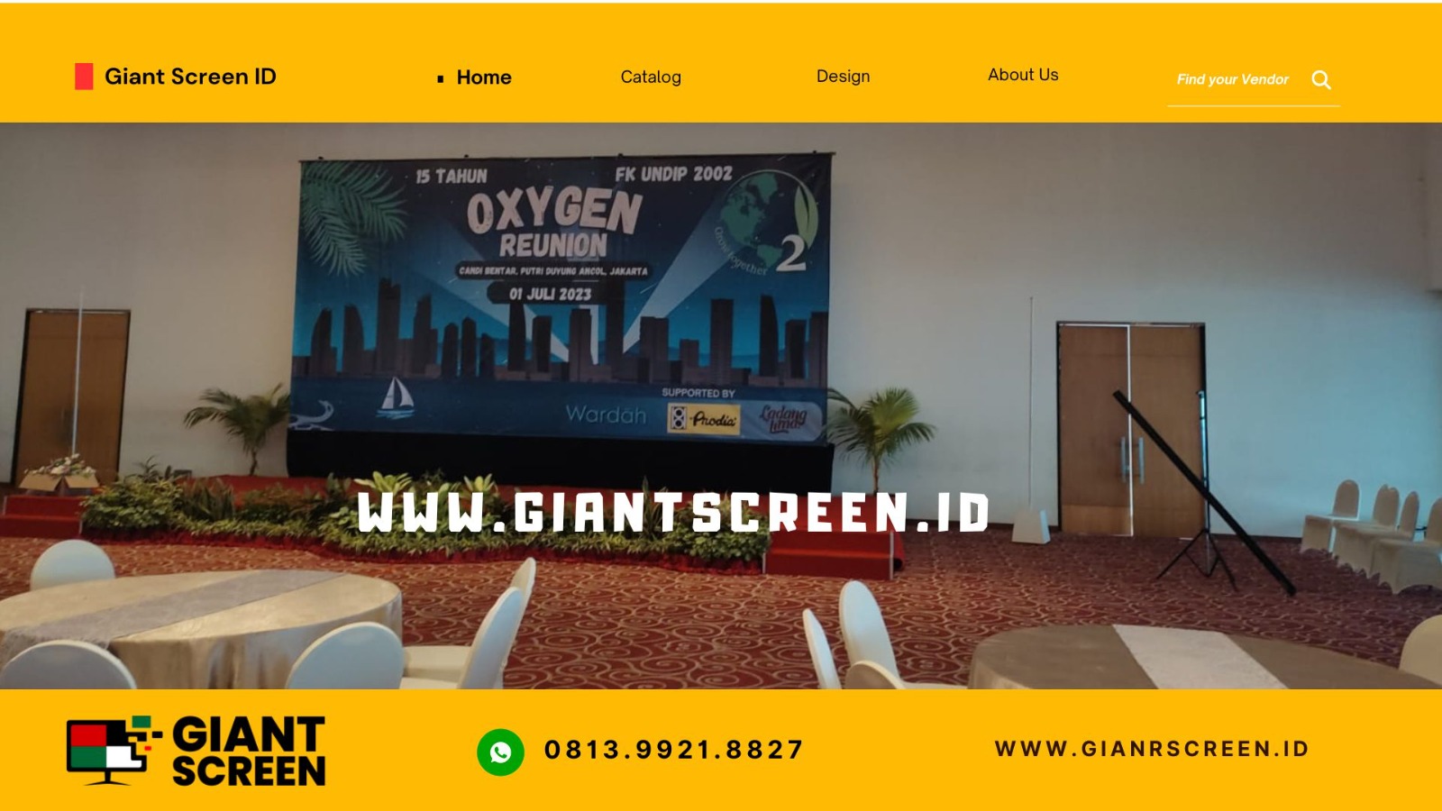 Sewa giant screen Bekasi