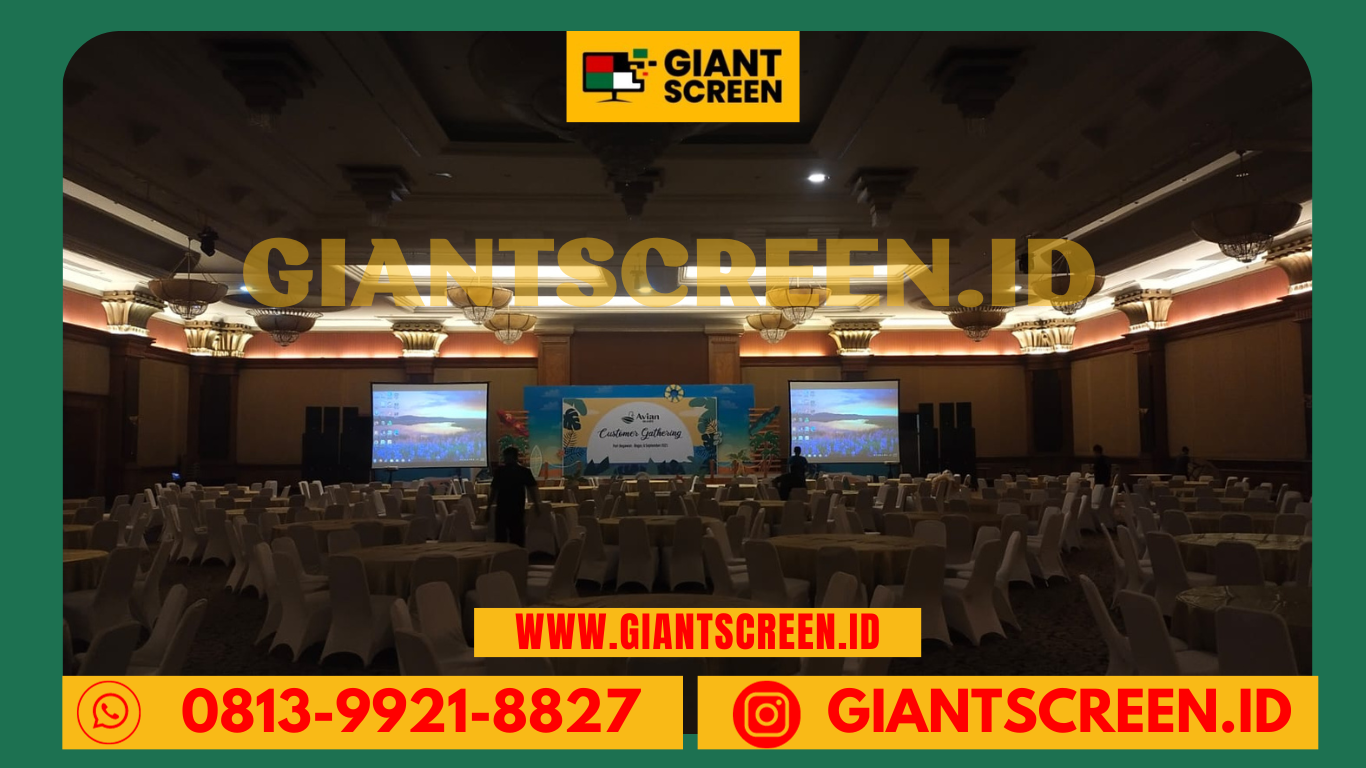 Jasa Sewa Giant Screen Larangan Terpercaya-Termurah Bekualitas